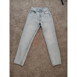 J Galt Womens Jeans Size Small Light Wash Cotton Denim Zipper Fly Straight